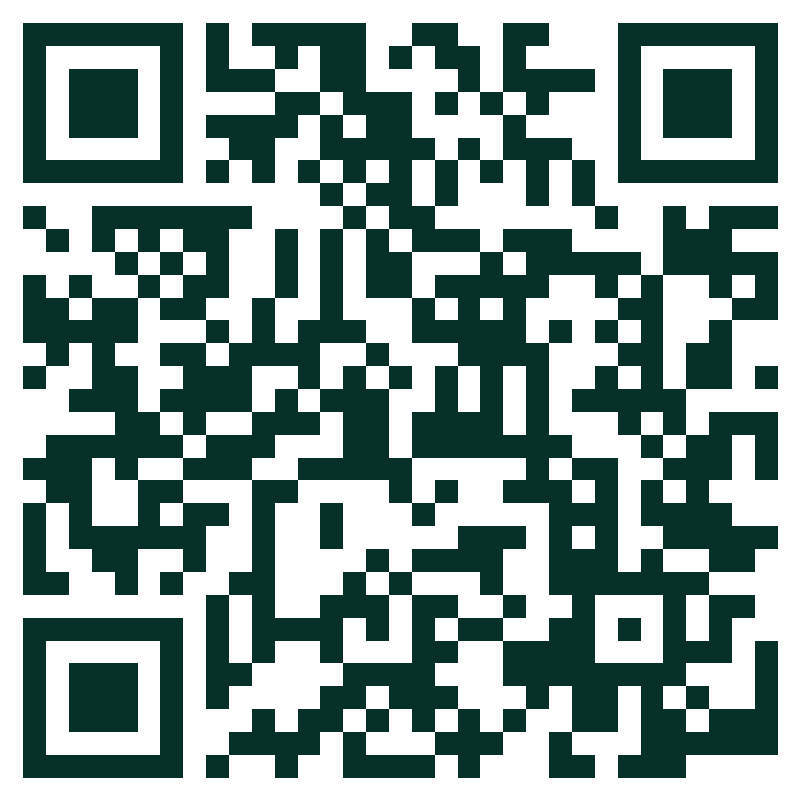 QR-Code, über den Kunden eine Schadenmeldung auf dem Handy starten